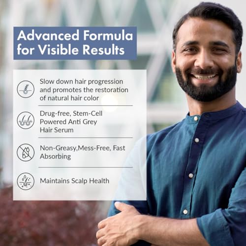 Image of ThriveCo Ultimate Haircare Duo| Hair Growth Serum 2.0 (50ml) + Anti-Grey Hair Prime Serum (50ml) | Promotes Hair Growth & Controls Hair fall + Reverses Premature Grey Hair | For Men and Women