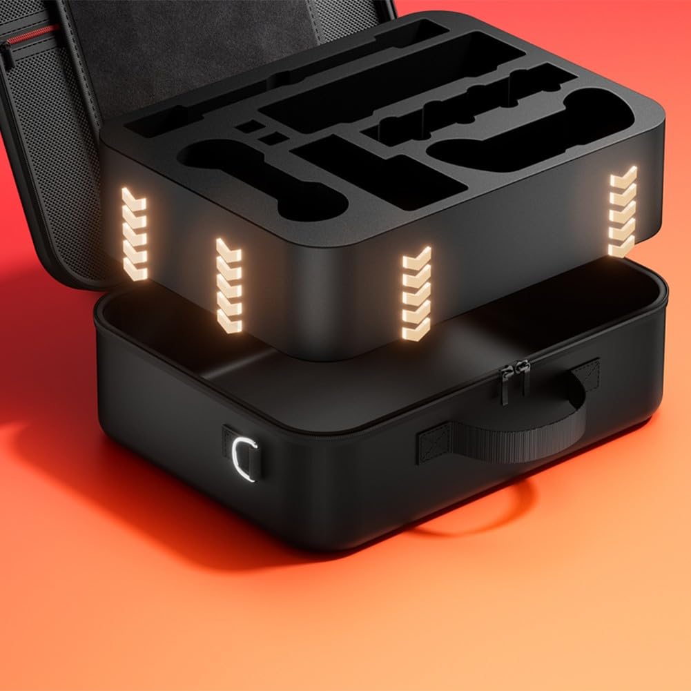 Custodia protettiva portatile in EVA per Nintendo Switch 2, contiene 21 carte da gioco, custodia da viaggio compatta per console e accessori