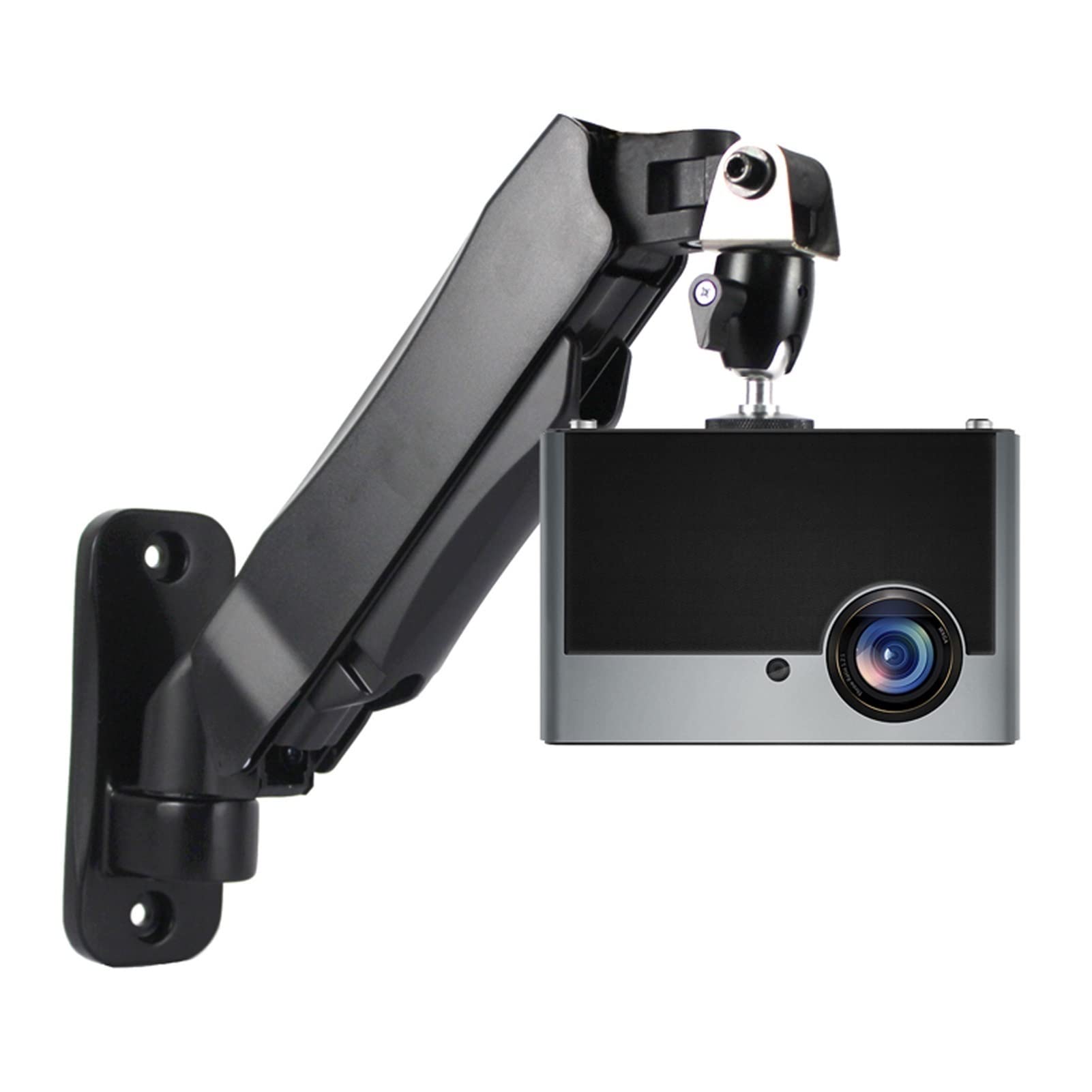 AYCDL Projector Mount Projector Mounting Bracket Wall Mounting Bracket with Adjustable Height Extendable Boom for Home and Office Projectors Projector Stand Tripod