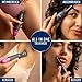 Veet Expert Intimate All-In-One Trimmer - Damen Haartrimmer & Intimrasierer für Gesicht, Augenbrauen, Intimbereich & Achseln - Sanfter Rasierer mit Präzisionsaufsatz für Frauen - Wasserfest