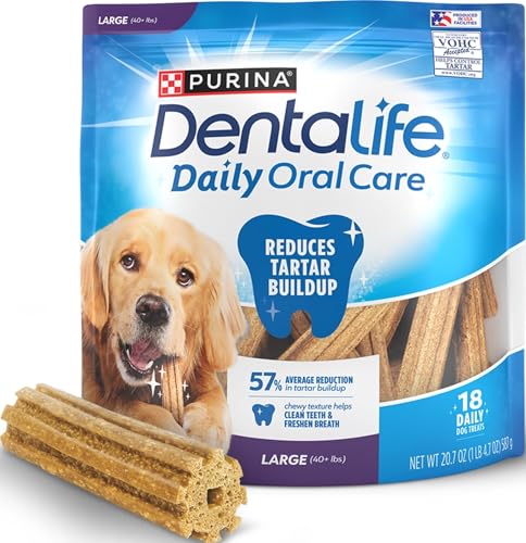Dentalife Purina Daily Dental Chews for Large...