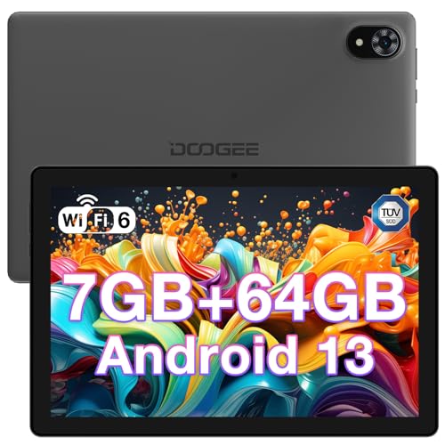 Image of U9 Android 13 Tablet 10 inch Tablets,1TB Expand /64GB ROM Android Tablet with Quad-Core Processor,2.4G /5G WiFi,5060mAh Battery Tablet Android,Dual Camera,BT5.0 /GPS