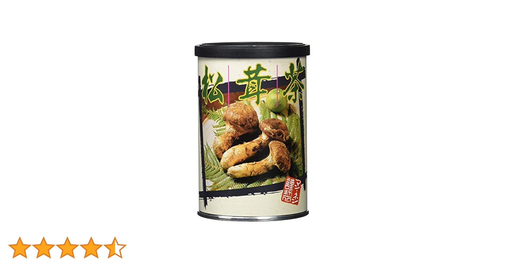 Amazon.co.jp: 松茸茶 まつたけ茶 松茸茶 缶入り 80g 巣鴨の
