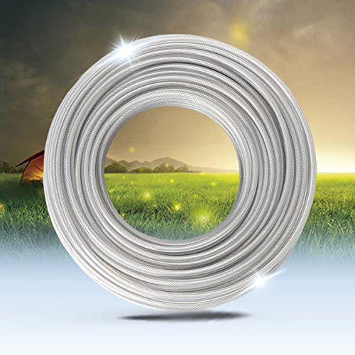 Nylon Steel Trimmer Line Diameter 0.095 Inch By Length 98 Feet Vézaar Grass Trimmers String Lines Lawn Mower Wire #TOP5