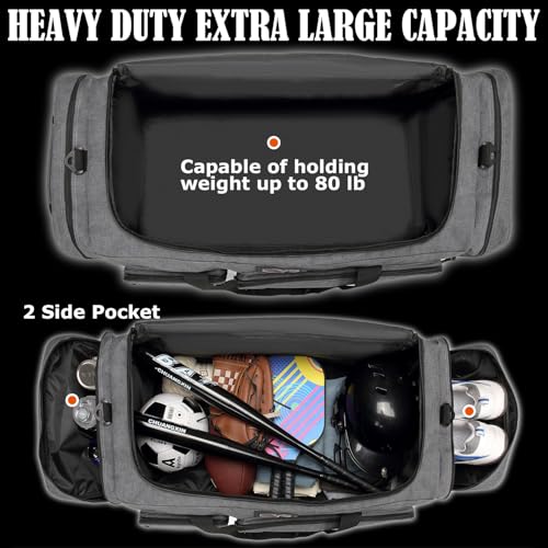 Image of 130L Extra Large Duffle Bag for Men, Heavy Duty Large Duffle Bag for Travel