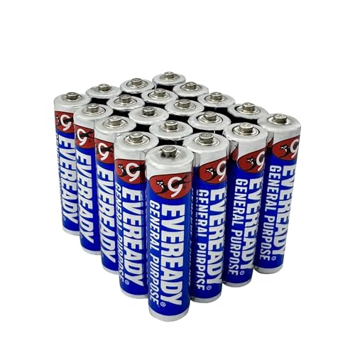 Eveready40 Batteries AAA batteries remote Long Lasting Power (Package of 20) 15+5 Free