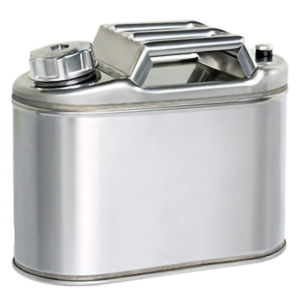 Jerrycan de rechange métallique pour éviter la panne d'essence