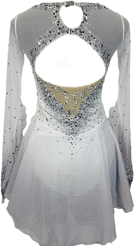 Ice Dancing Performance Clothing Figure Skating Dress for Girl Women Roller Skating Wear Gymnastics Leotard