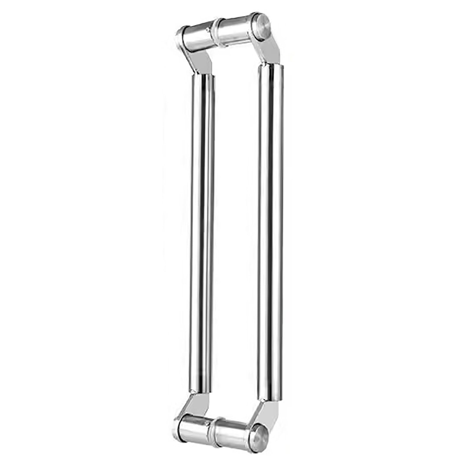 BHGFYXBS Double Sided Sliding Door Handle For Wood And Glass Doors Stainless Steel Hotel Bathroom Shower Gate Grab Handles Push Pull Fitting,Silver-120Cm(47.2In),Silver-120cm(47.2in)