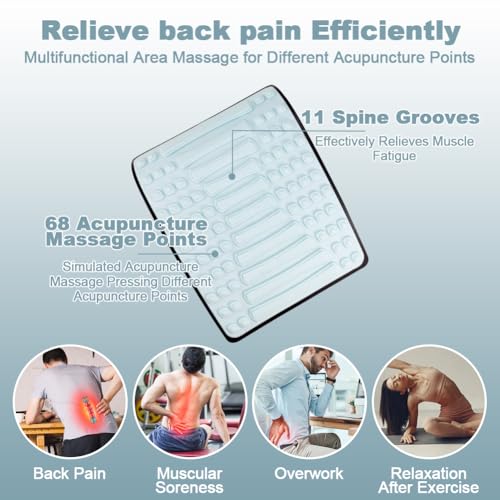 Image of Back Stretcher for Lower Back Pain Relief，Unlimited-Level Adjustable Lumbar Back Cracker Board, Back Cracker for Men & Women Stretching, Back Cracking Device for Scoliosis