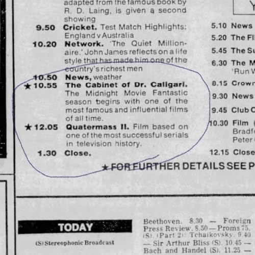 BBC2 Horror Double Bills