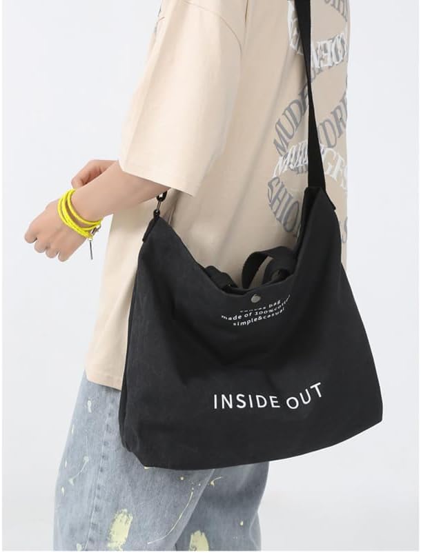 Women Canvas Tote Handbags Casual Shoulder Work Bag Crossbody Top Handle Bag Cross-body Handbags | Casual, Work Bag, Cross-body, Casual, Work Bag, Cross-body - Image 3