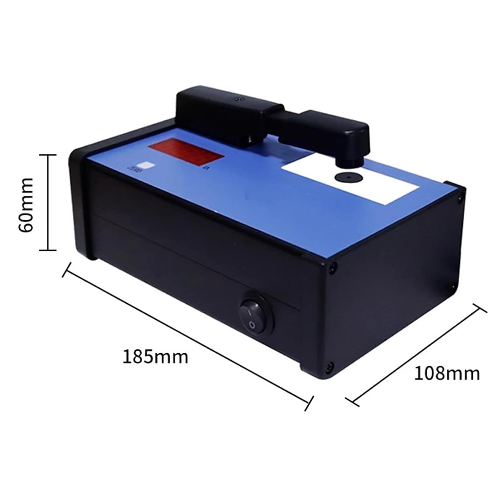 Tragbares Densitometer, Filmdurchlässigkeitsmesser, Bereich 0,00–4,50, Lichtlochdurchmesser 2,0 mm, schnelles Ablesen, ideal für den industriellen Einsatz