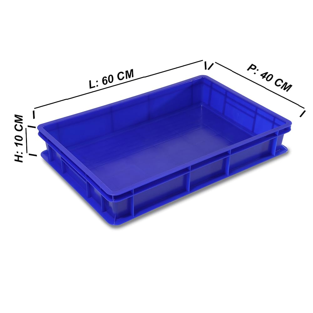 Set 6 cassette porta impasto panette pizza pane 60x40xh10 anticontaminazione certificata per alimenti VASCHETTA DA FRIGO professionale litri 20 impilabilePIZZERIA CASEIFICI