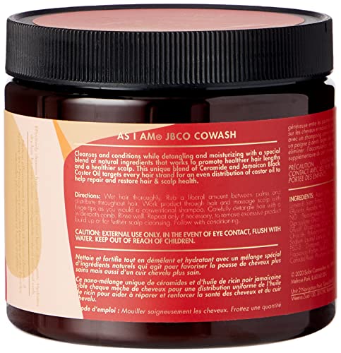 AS I AM JBCO Jamaican Black Castor Co Wash, 501656 - Image 4