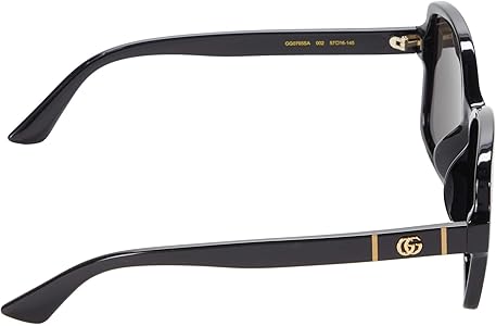 Amazon.com: Gucci GG0765SA Black One Size : Clothing, Shoes & Jewelry