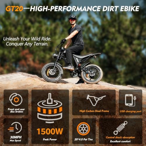 6000W All-Terrain Fat Tire Electric Bike