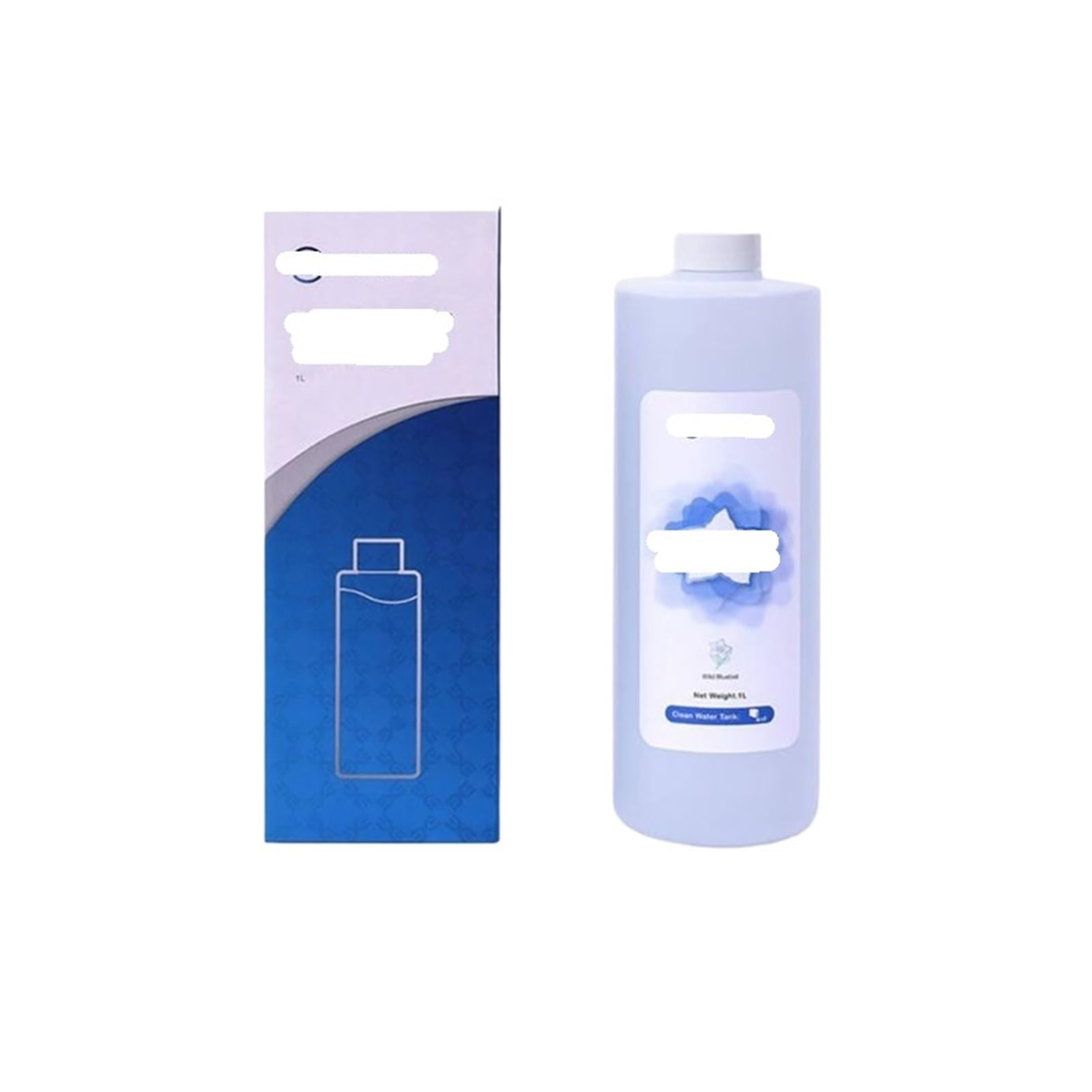 Staubsauger-Reinigungslösung 1 l, kompatibel for ECOVACS, T20 N9 + T10 / T10 TURBO/X1 / TURBO Bodenreinigungslösungsflüssigkeit