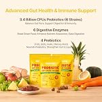 PENPEN Probiotics for Dogs, Dogs Probiotics for Digestive Health, Multi-Probiotic and Enzyme Blend Promote Gut Health & Immune Support, Eases Sensitive Stomachs (Beef Chews, 50ct) - Image 5