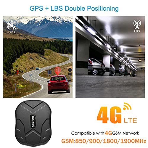 Traqueur GPS Voiture 4G Aimant Antivol avec APP sans Abonnement Suivi en Temps Réel Multiples Alarmes Traceur GPS… - Image 3