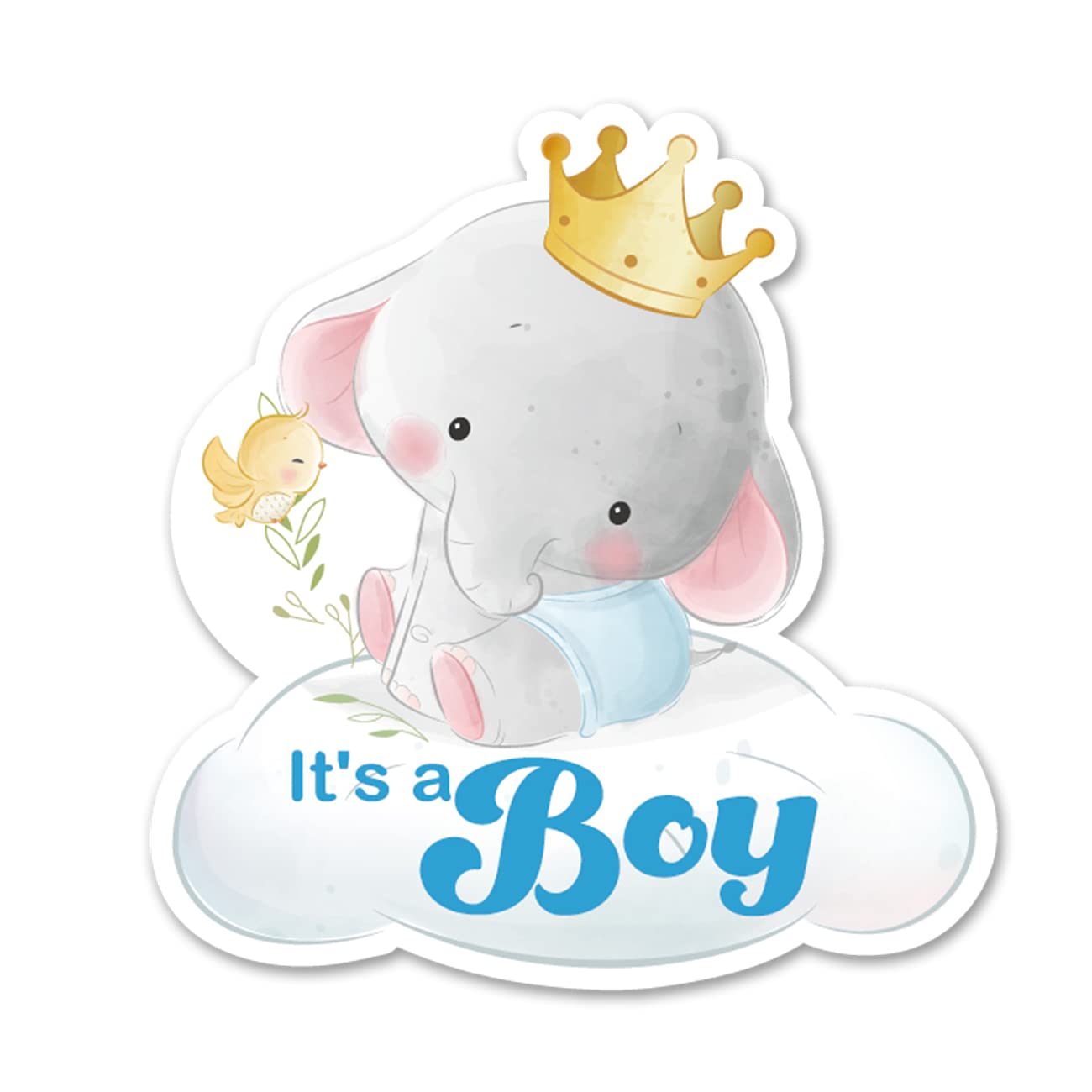 20 Stück Elefanten Babyparty Einladungen Mit Umschlägen – Elefantenförmig, Doppelseitig, Ca. 12x10 Cm