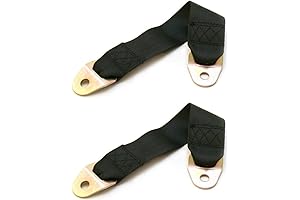E-Mark Safety Certified 2-Pack Universal Bolt-in 12" Extender S.B.E. Pros for Cars and Trucks