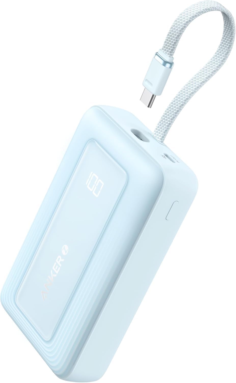 Zolo Power Bank,20,000mAh 30W Portable Charger with Built-in USB-C | 20,000mAh High-Speed Portable Charger for iPhone 17 / 16 / 15 Series, Galaxy, and More