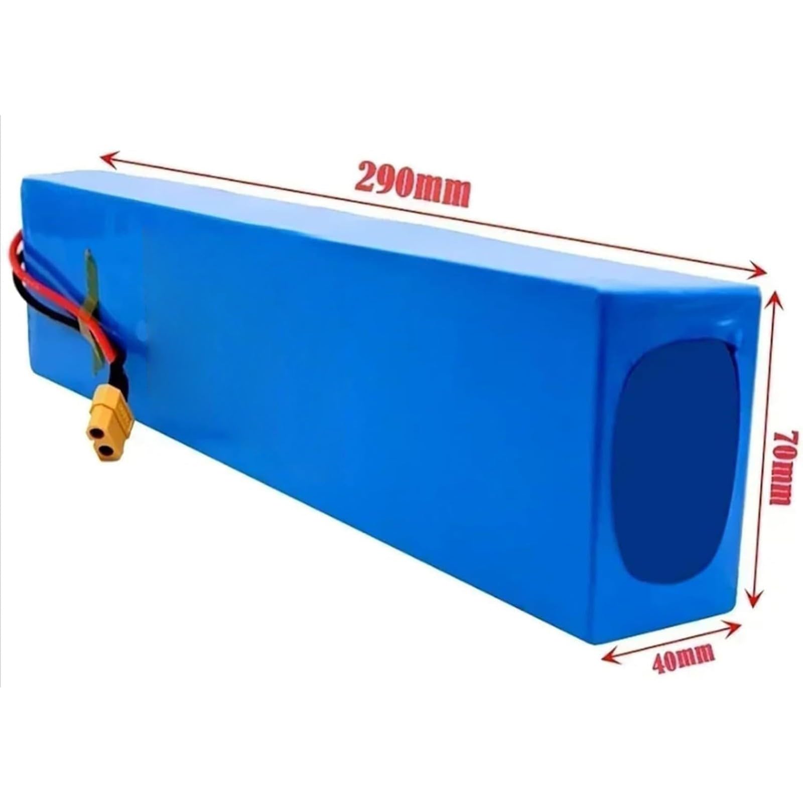 Batería para bicicleta eléctrica de 36 V, 10 Ah, de litio de alto rendimiento, resistente al agua y con carcasa de PVC. Batería de litio para patinete eléctrico compatible 36V 10Ah,XT60+SM