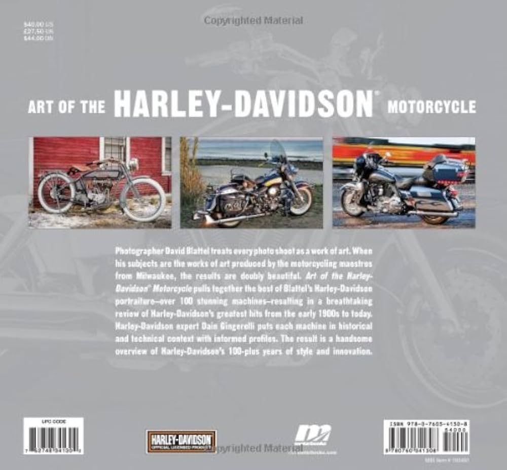 Art of the Harley-Davidson Motorcycle: Gingerelli, Dain, Blattel