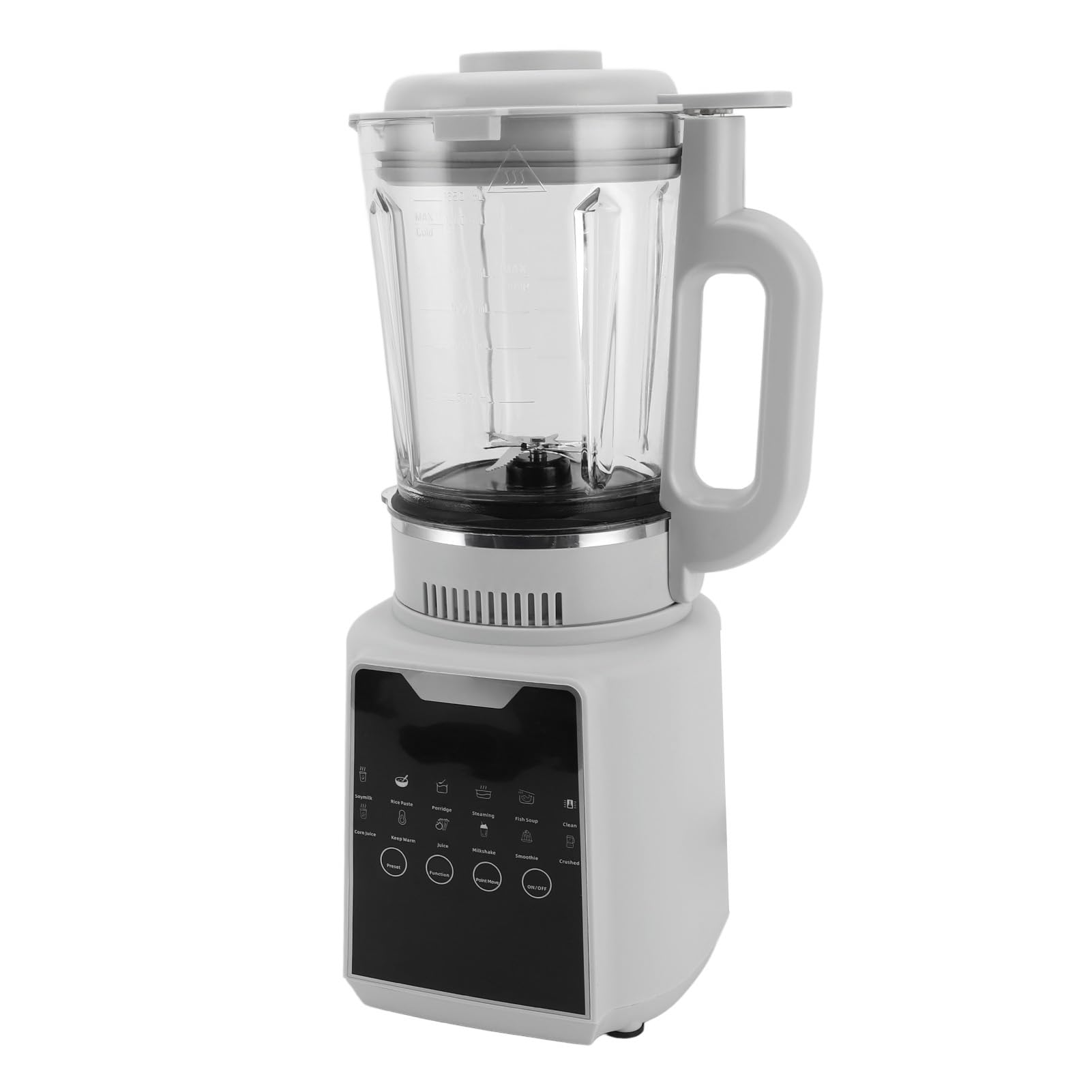 Automatic Nut Milk Maker Multifunctional Low Noise Keep Warm 24H Timer 1200W 1650ml Capacity (US Plug 110V)
