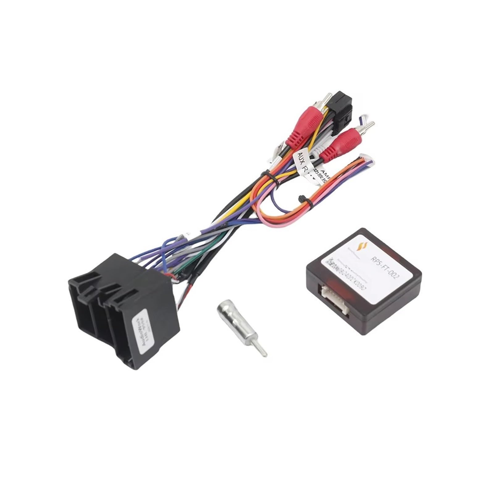 Pannello Radio 16pin Per Fiat Per Doblo 500L Per Bravo 2008-2014 Cablaggio Adattatore Canbus Box Decoder Android Radio Cavo Alimentazione Mascherine Telaio Veicoli(Cable Canbus)