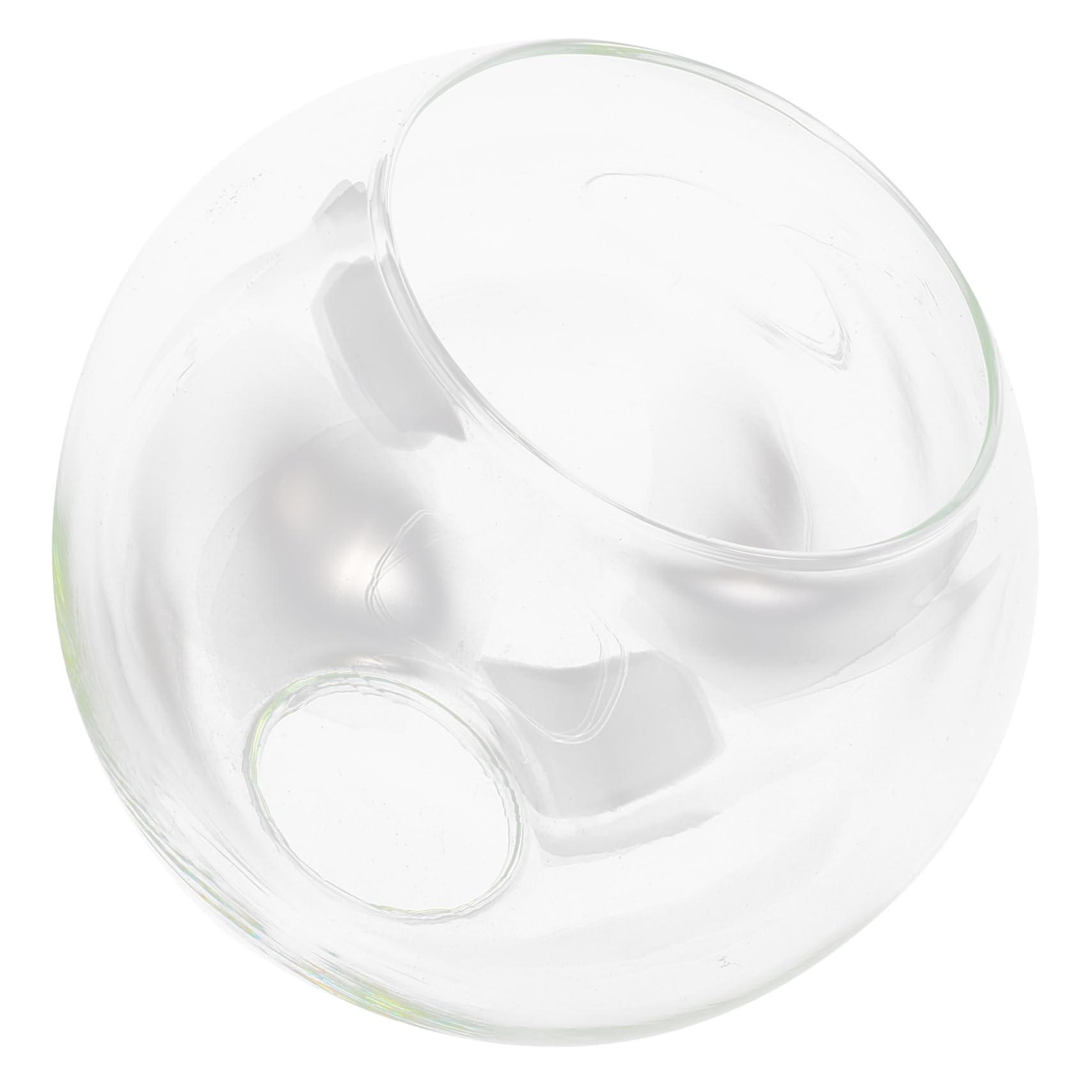 Artibetter Glass Spherical Lampshade Transparent Globe Shade Post Hanging Acrylic Chandelier s Hanging Glass E27 One Decorate