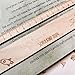 Reading Aid Strips - Guided Reading Strips, Wooden Reading Tracker & Ruler | Dyslexia Reading Aid, Text Highlighting Guide, Tracking Tool for Kids, Students & Teachers, Learning Accessories