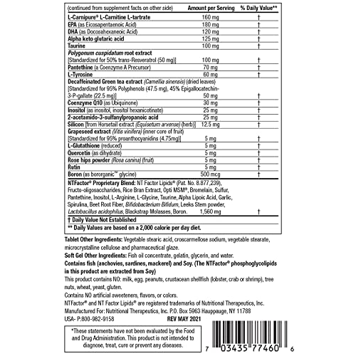 Vitamin And Mineral Propax Gold With Ntfactor® - Natural Energy Booster For Chronic Fatigue - Multi-Vitamin And Multi-Mineral Supplement With Amino Acids, Antioxidants & Fatty Acids And More - 60 Pack #TOP3
