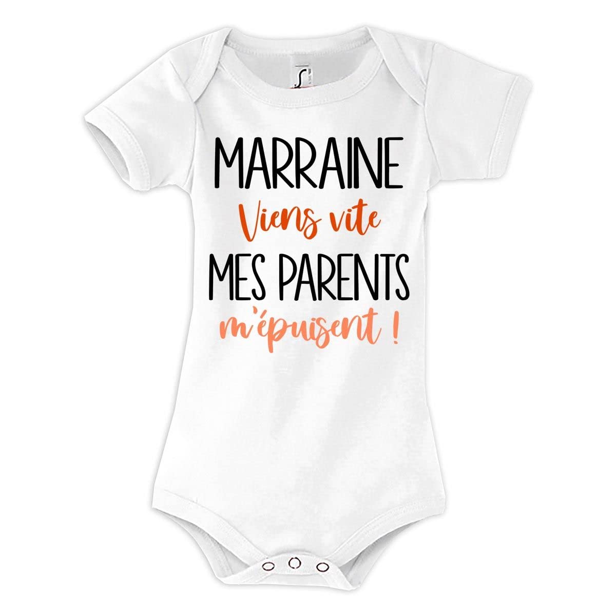 Planetee Body bébé Marraine viens vite mes Parents m'épuisent