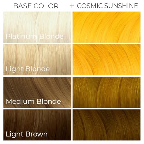 Image of ARCTIC FOX Semi-Permanent Hair Dye Cosmic Sunshine - Vegan - 2 x 8 oz
