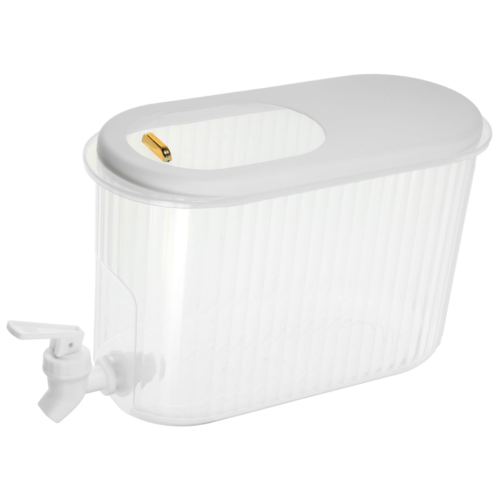 FUNOMOCYA Fridge Drink Dispenser Cold Kettle with Faucet Beverage Dispenser for Office/home