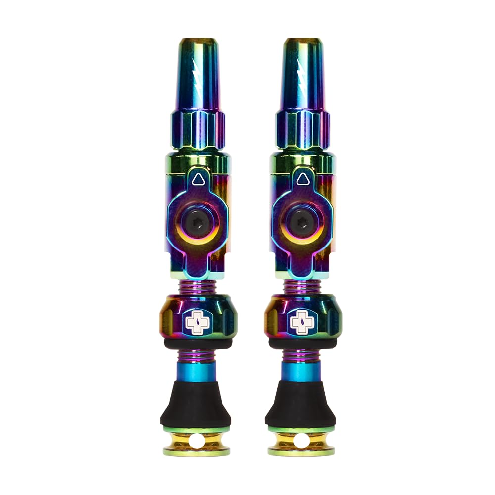 Muc-Off Iridescent Big Bore Lite Tubeless Valves Size 25