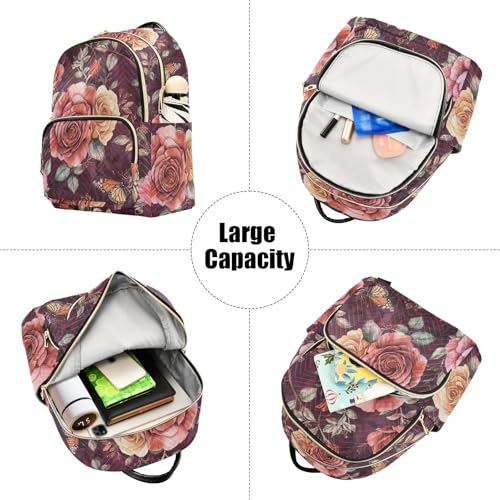 Mochila antirrobo de 12.5 pulgadas casual ideal para oficina y salidas diarias con bebés 5