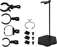 DS Distinctive Style 12" Connectable Metal Action Figure Stand for 1/6 & 1/9 Scale - Adjustable Pole, Safe Clamps