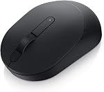 Dell Souris sans fil mobile noir – MS3320W - Sans fil, AA Type de batterie, 3 Boutons, 36-months durée de vie de la batterie, 1600 DPI capteur