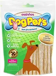 Petisco Palito Dog Pet's de Couro Bovino 100% Natural Peso:500g