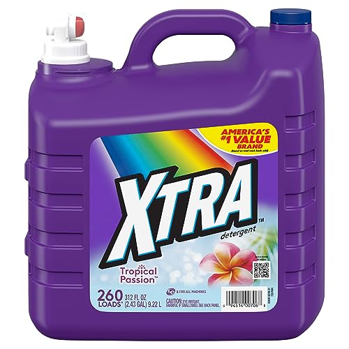 Xtra Tropical Passion 260 Loads Liquid Laundry Detergent 312 Fl Oz