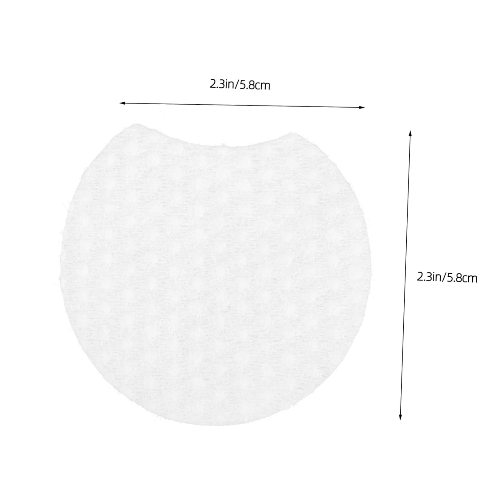 FOMIYES Makeup Removal Pads 900pcs Facial Cleansing Rounds Cotton Pads for Face Exfoliating Skin-Friendly Wet Dry Use Perfect Women