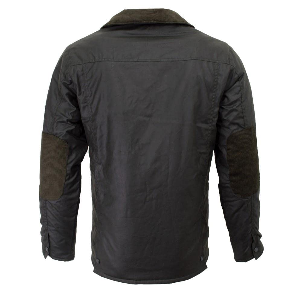 Walker and Hawkes - Chaqueta Hawthorn con Acolchado Ligero para Hombre - Abrigo con Tejido Encerado