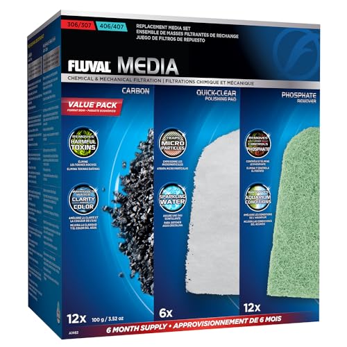 Fluval 306/307 & 406/407 Filtermedien Vorteilspack