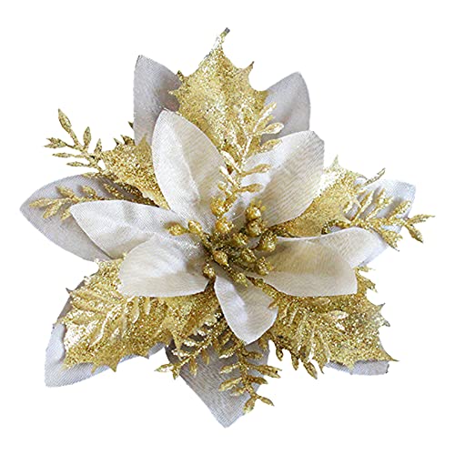 Fleurs de Noël à paillettes Cover