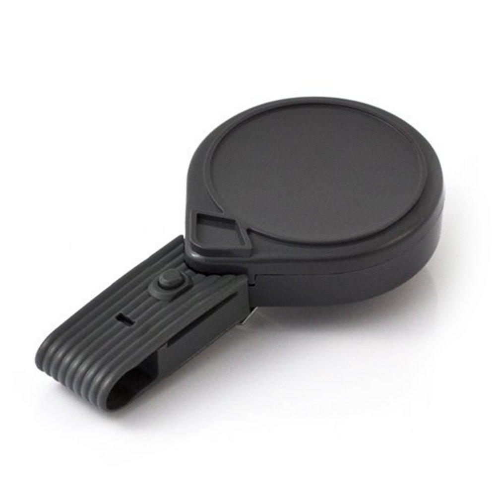 KEY-BAK MINI-BAK Retractable Badge Holder with a 36" Retractable Nylon Cord, Steel Belt Clip, Twist-Free I.D. Badge Strap