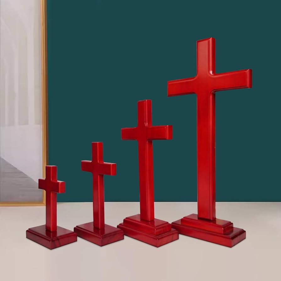 Amazon.co.jp: YUYAKESHI 十字架 木製 イエス・キリスト クロス