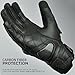 J.A.G. Leather Motorcycle Motorbike Powersports Racing Gloves Touchscreen for Men - Premium guantes para Moto Hombre